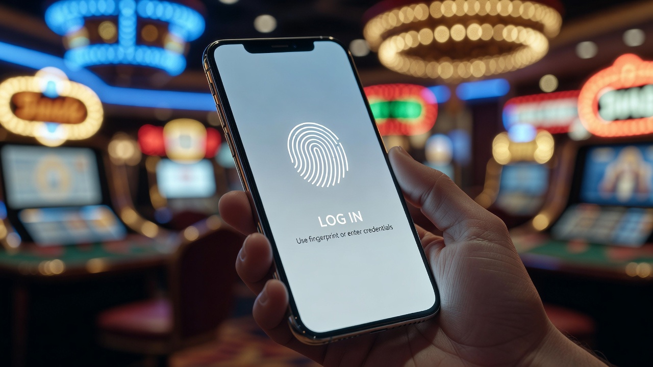Procedura d'accesso o login - account casino